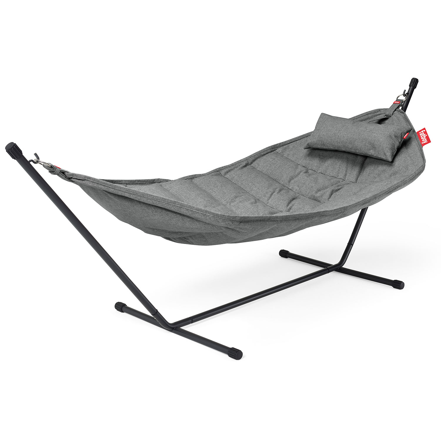 Fatboy, Headdemock superb rock grey incl. pillow & rack black