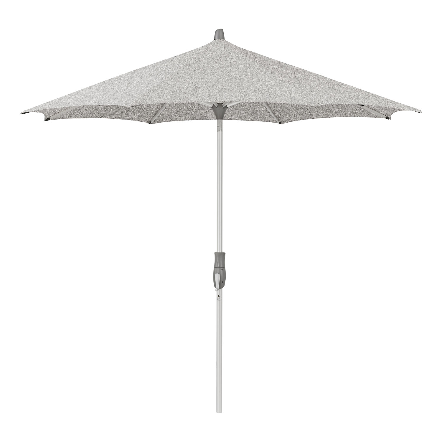 Glatz Alu-twist -aurinkovarjo 330 cm kat.5 652 silver